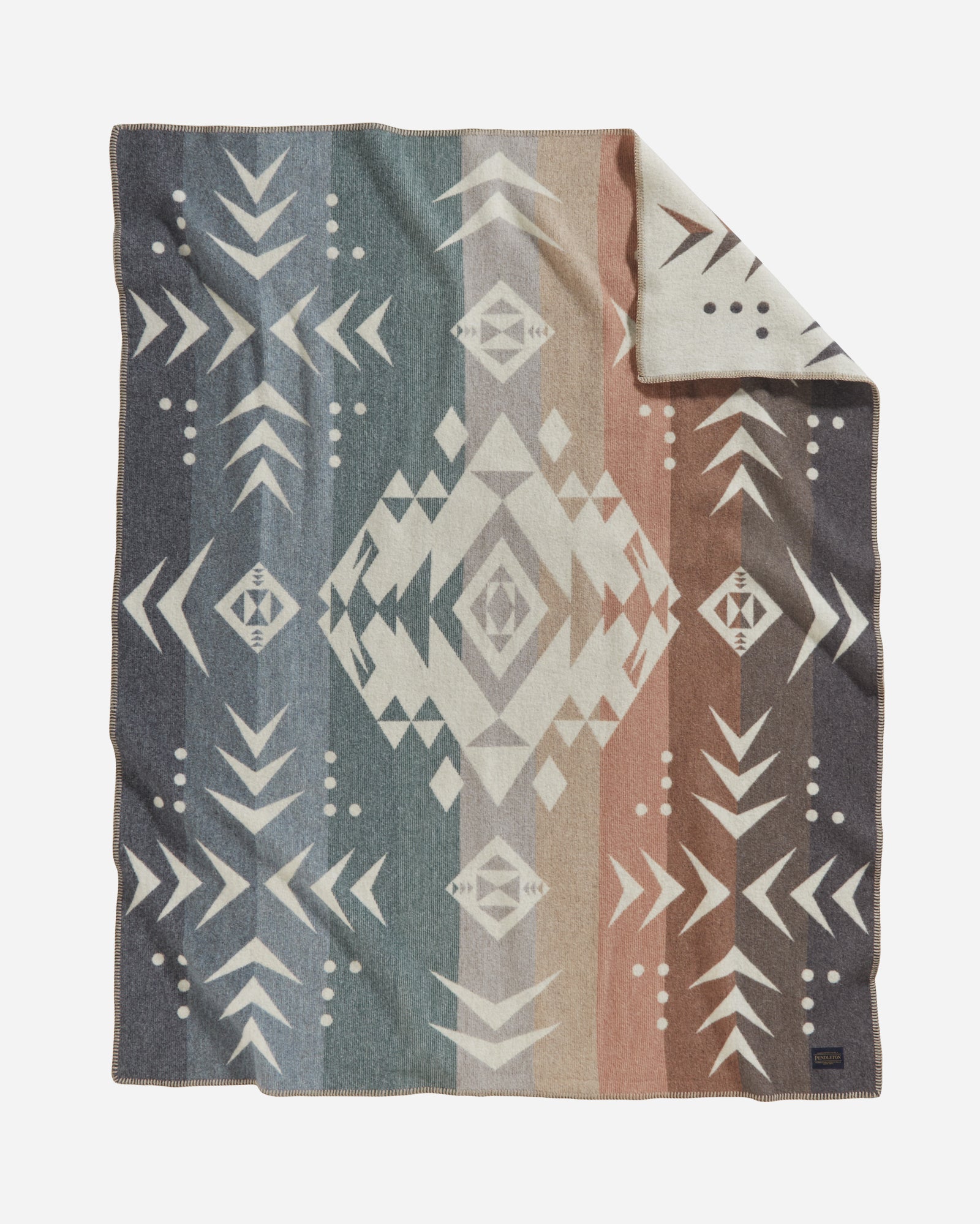Contemporary Napped Throw Agate Beach