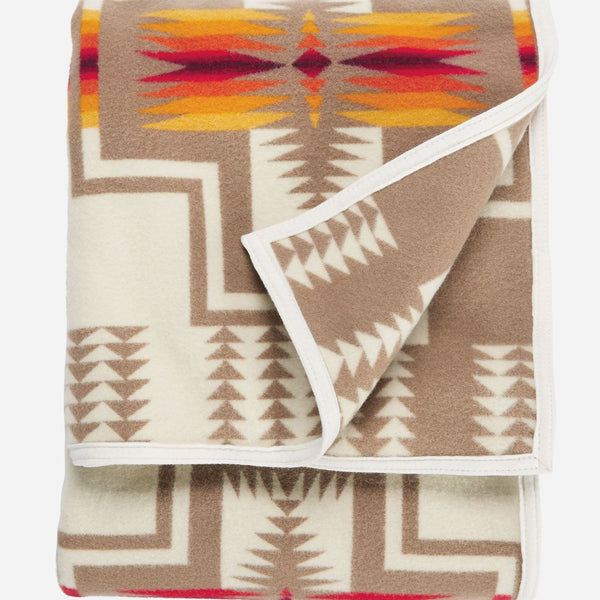 Pendleton harding jacquard blanket top