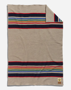 National Park Blanket Yellowstone Taupe