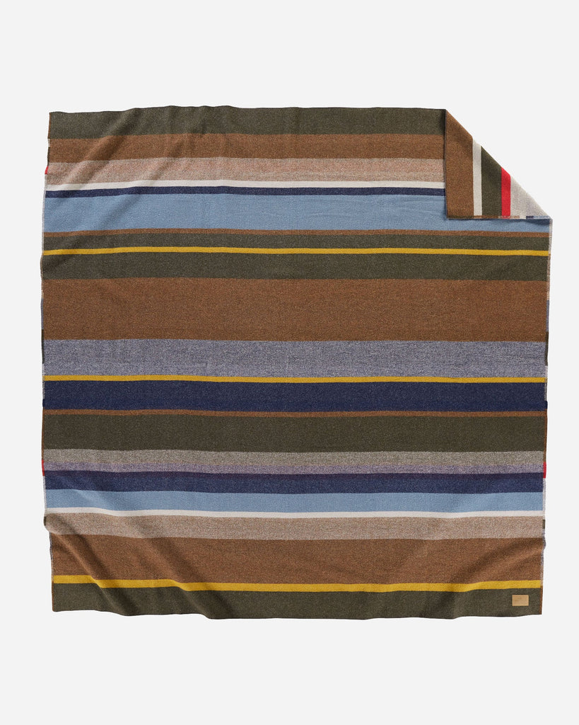 マルチカラーウールPendleton Suwanee Stripe Blanket