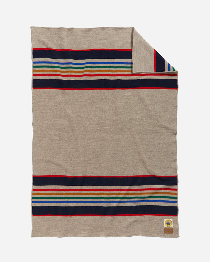 National Park Blanket Yellowstone Taupe