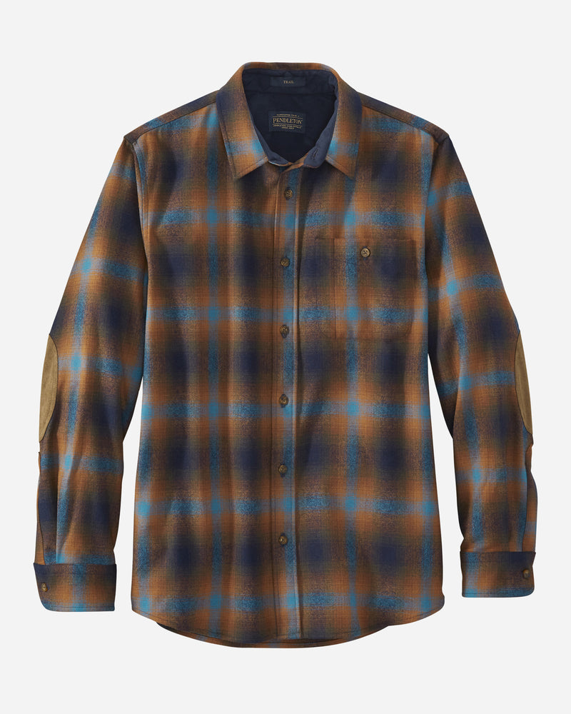 Trail Shirt Brown/Turquoise Ombre