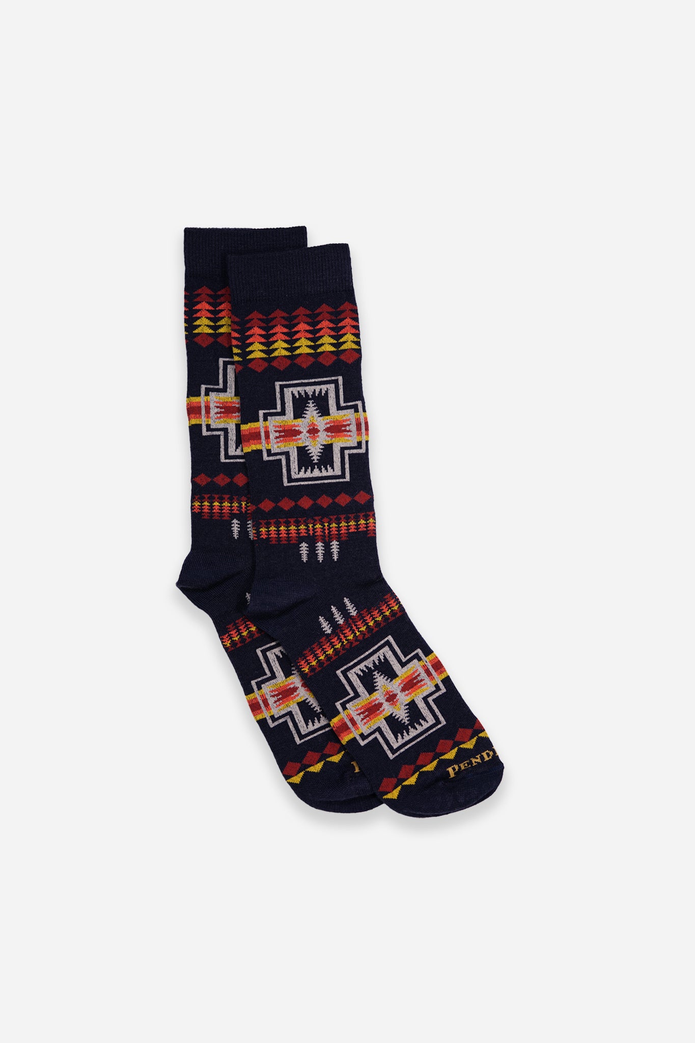 Harding Crew Socks Navy