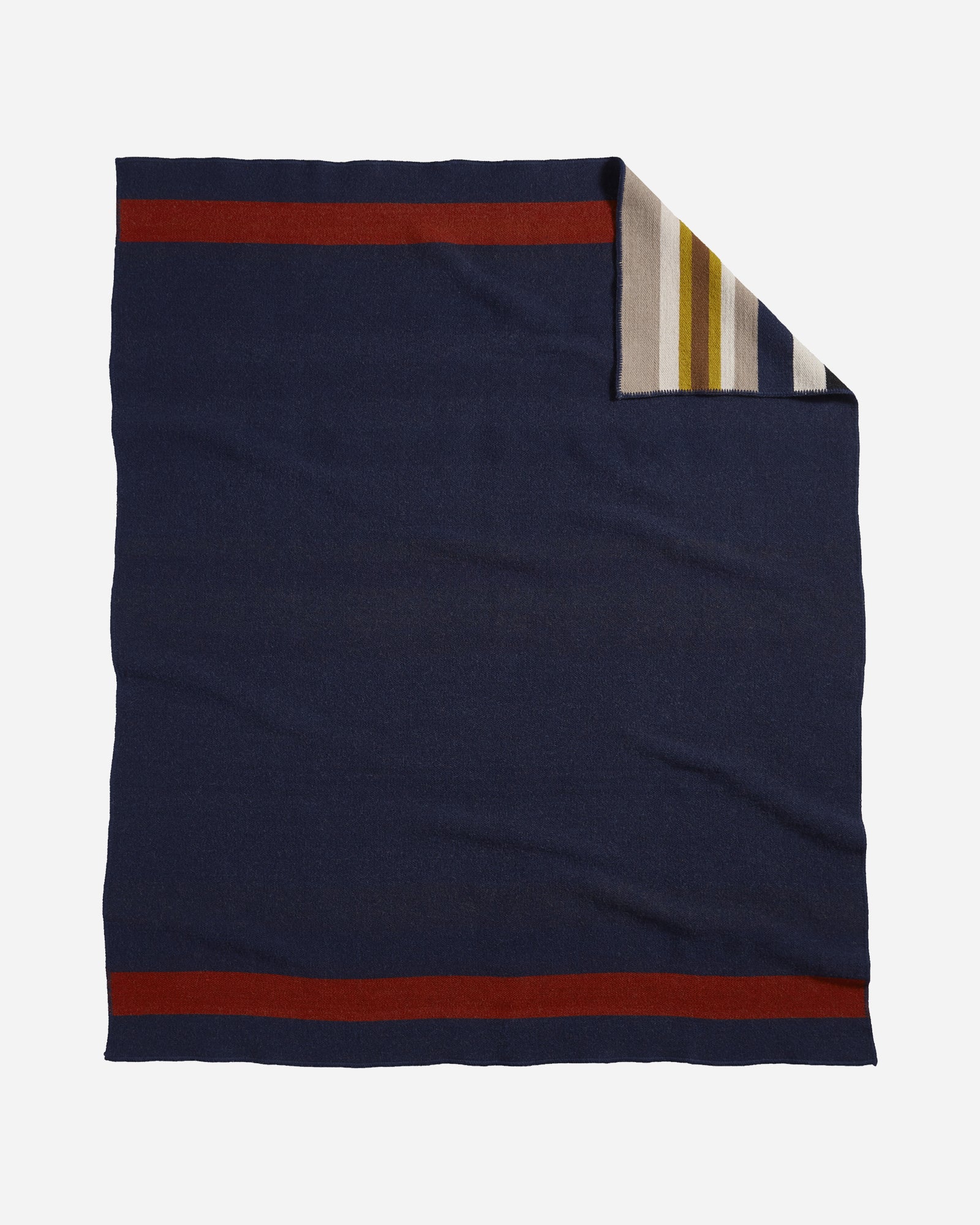 Bridger Wool Throw w/ Carrier Cascade Stripe – Pendleton