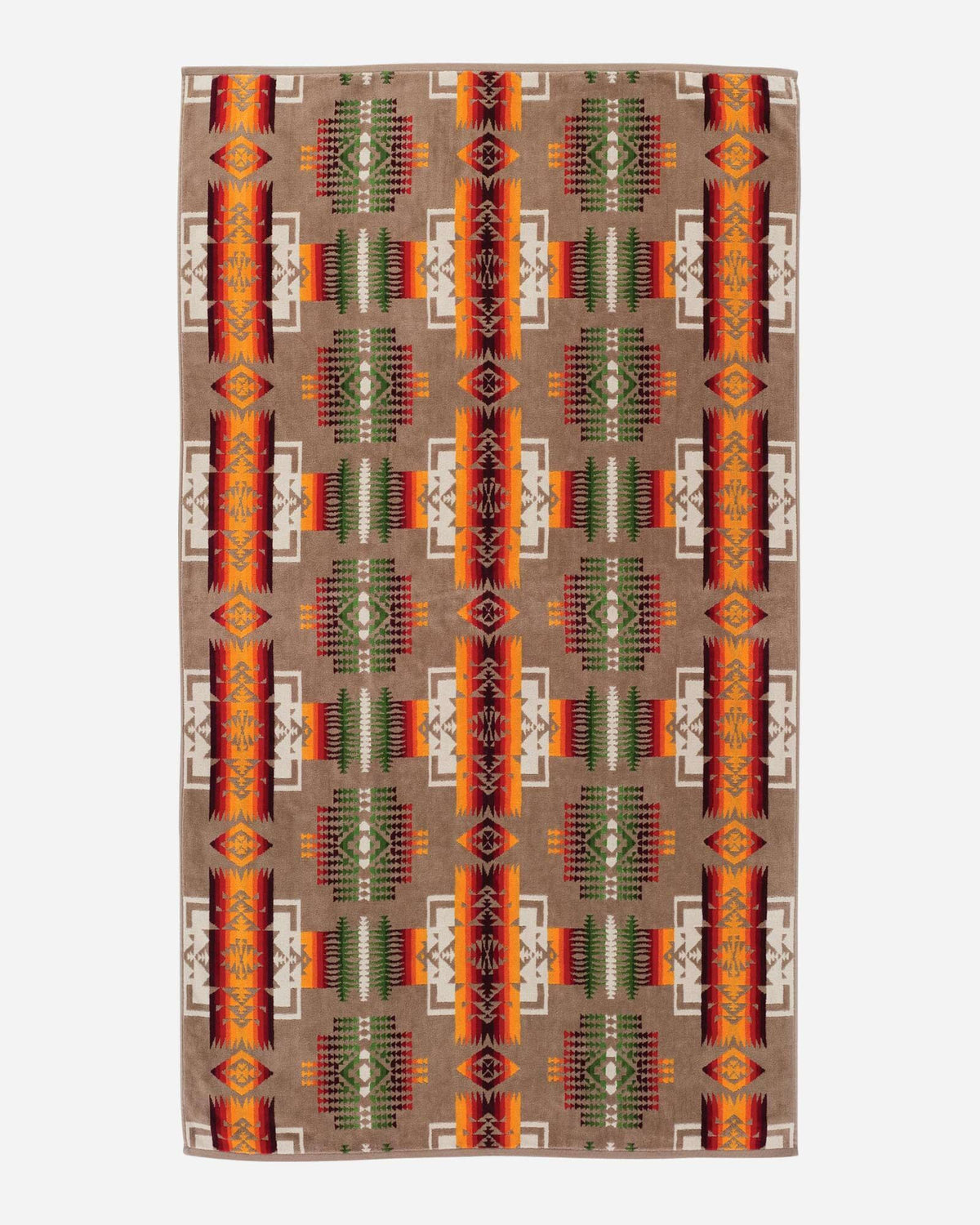 Pendleton Beach Towel in Chief Joseph Khaki