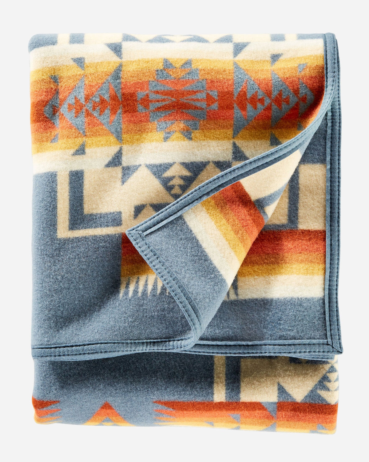 Pendleton Chief Joseph Wool Blanket in Slate – view 2