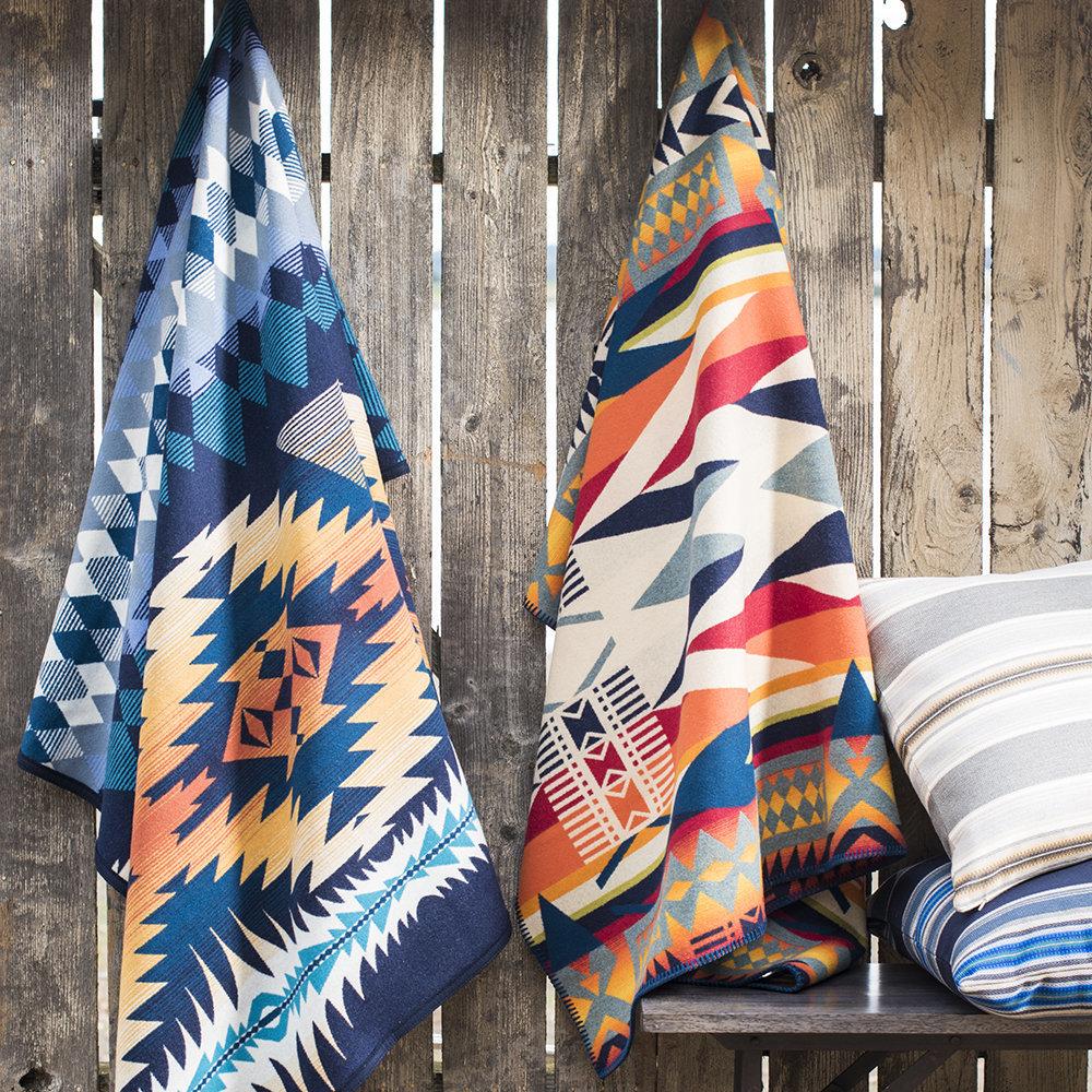 Pendleton Fire Legend Sunset Wool Blanket – view 5