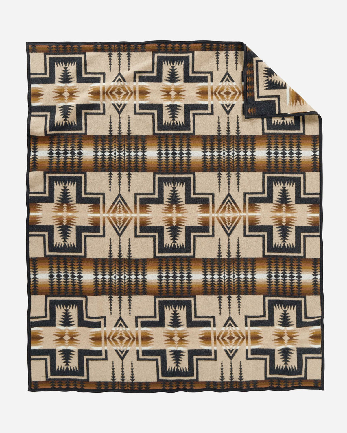Pendleton Harding Wool Blanket in Oxford – view 3