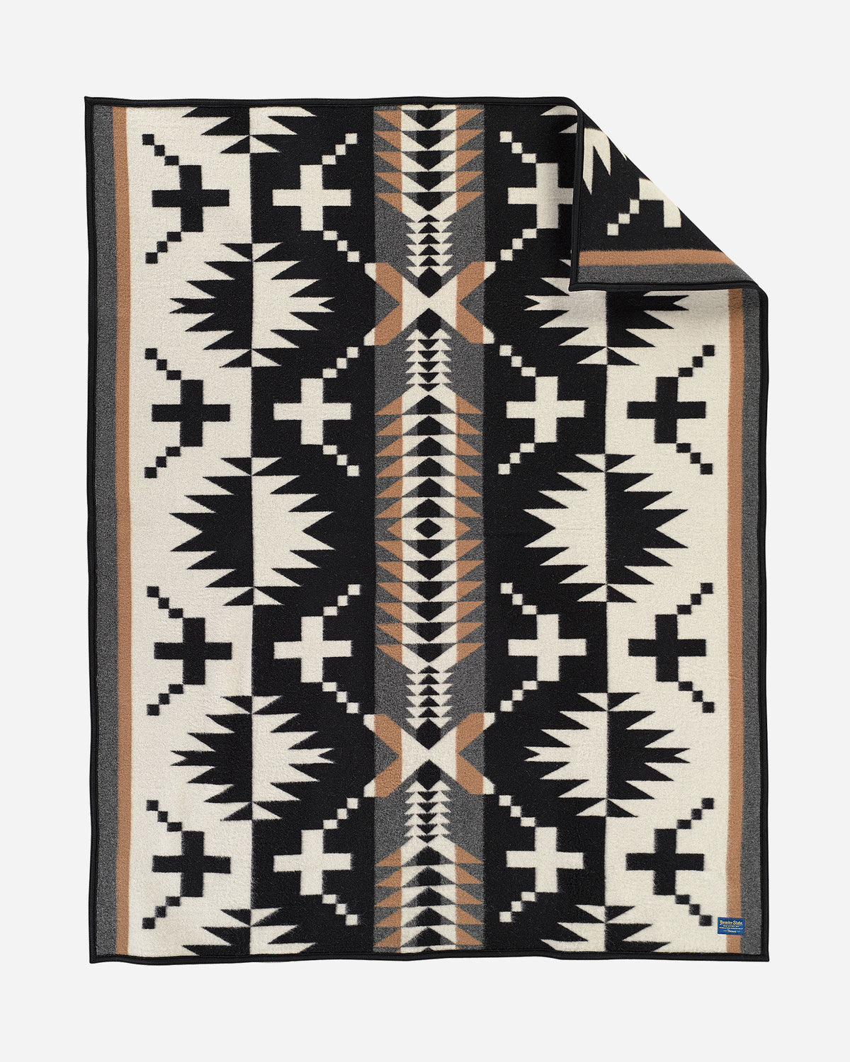 Pendleton Jacquard Napped Wool Throw Spider Rock