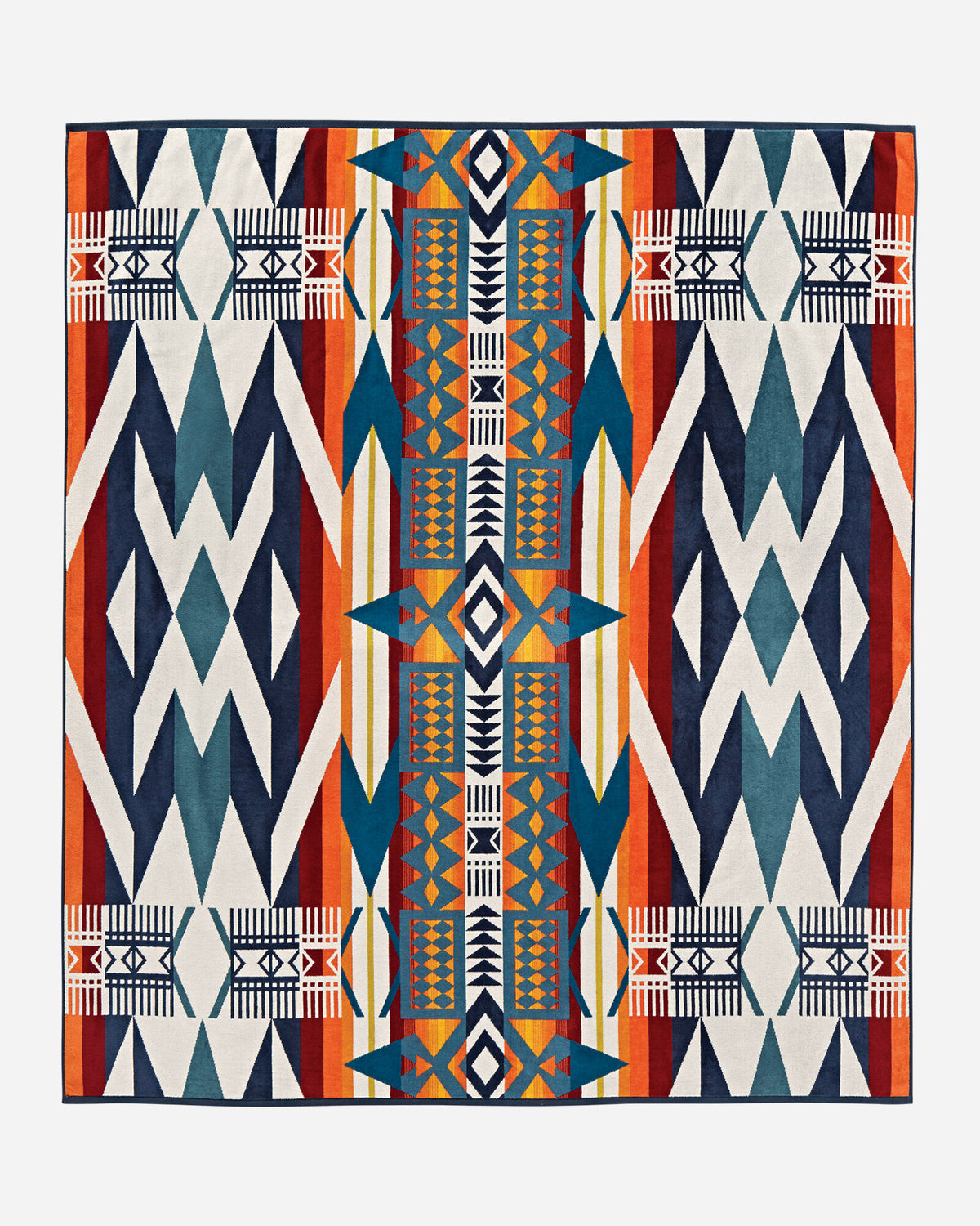 Pendleton Jacquard Towel for Two in Fire Legend Sunset – view 3