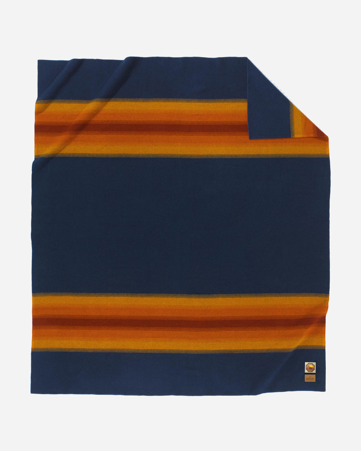 Pendleton National Park Wool Blanket in Grand Canyon Navy – view 2
