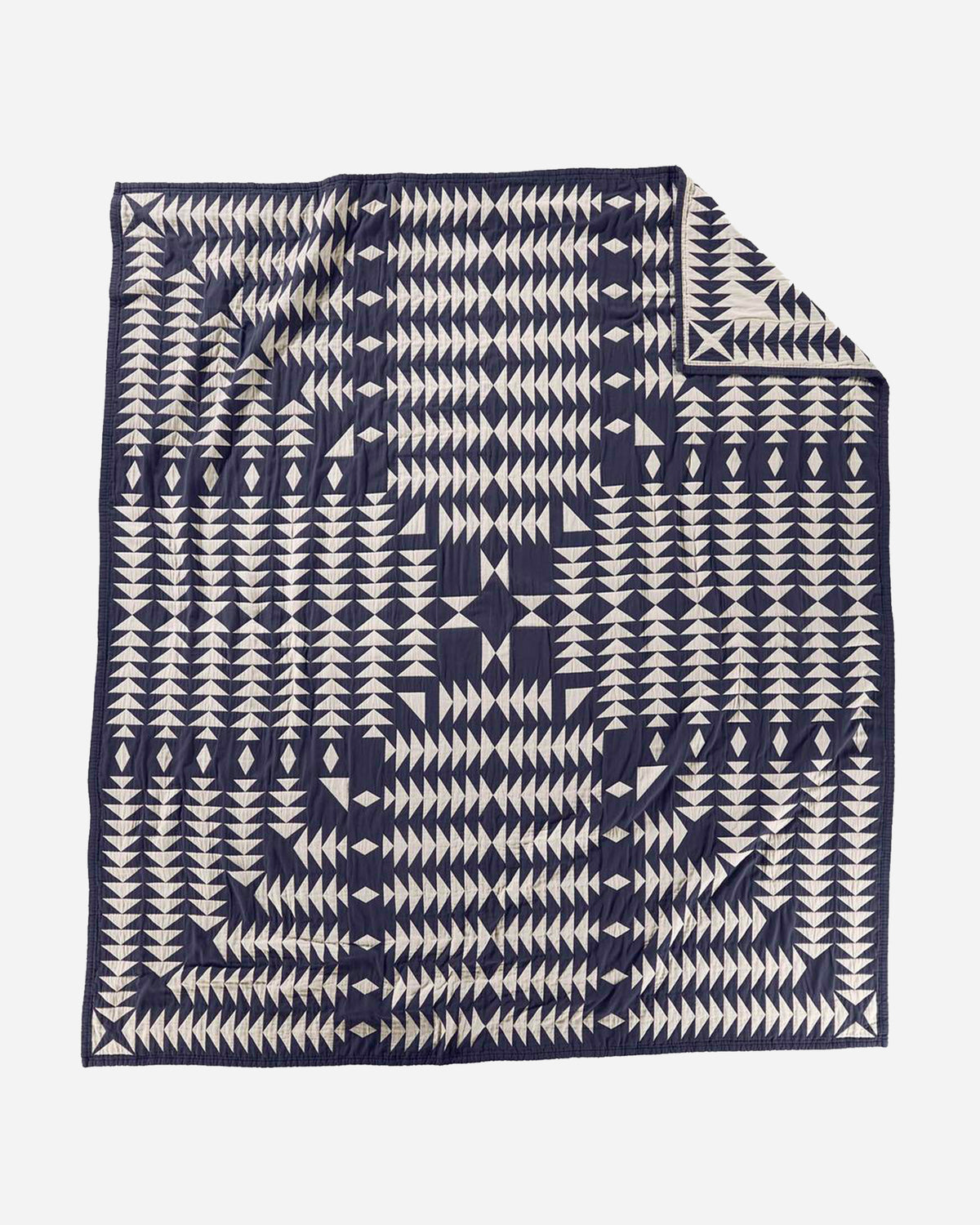 Pendleton Organic Cotton Matelasse in Midnight Nova