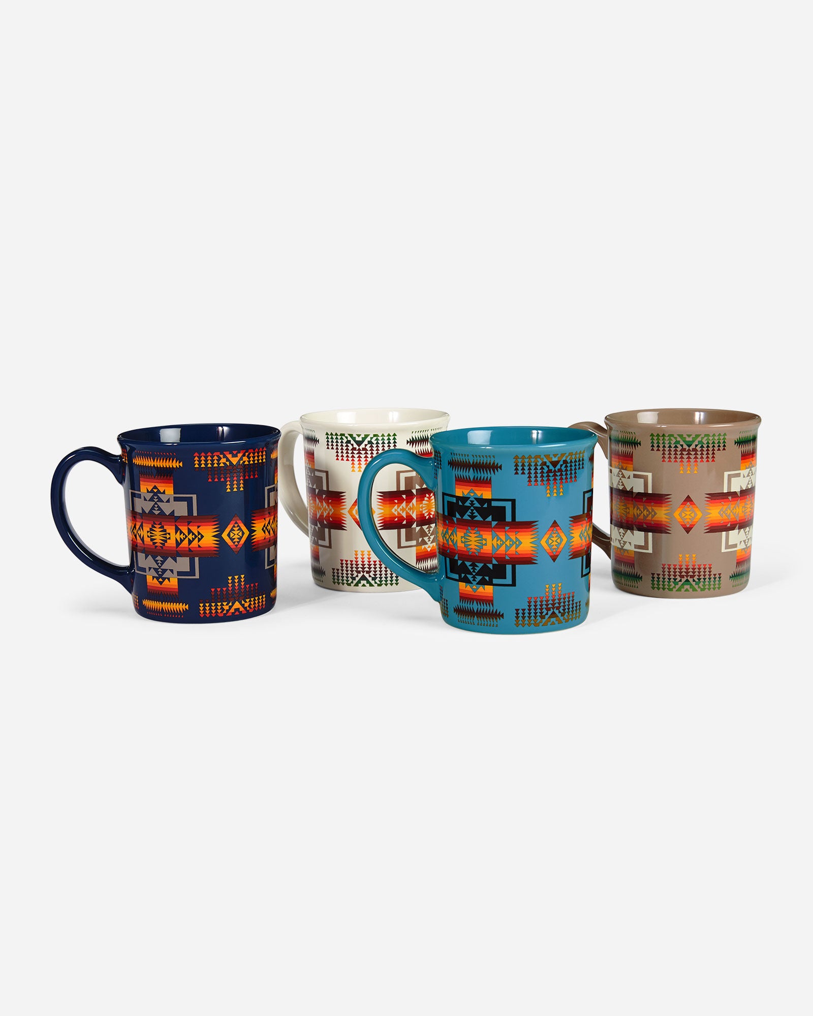 12 Oz Ceramic Mug Set Chief Joseph Multi - Main Image